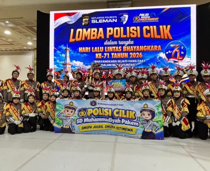SD Muhammadiyah Pakem Raih Juara 1 Lomba Polisi Cilik
